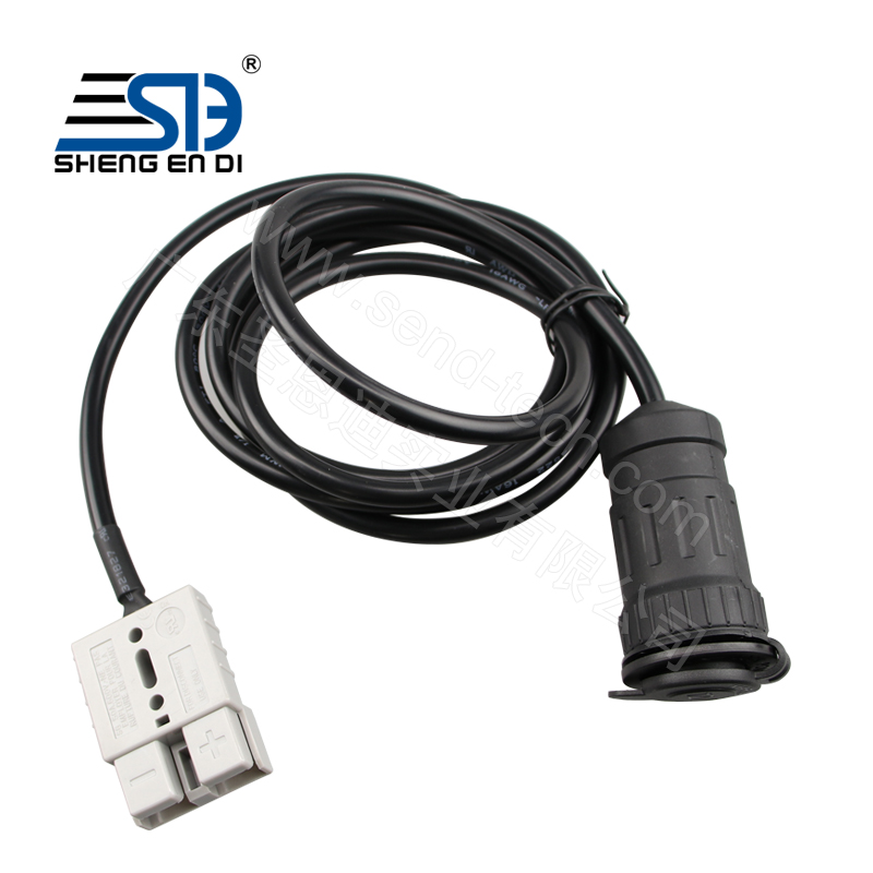 50A 圣恩迪插頭轉(zhuǎn)汽車移動(dòng)照明電源點(diǎn)煙器插孔 16AWG線束電纜.jpg 50A 圣恩迪插頭轉(zhuǎn)汽車移動(dòng)照明電源點(diǎn)煙器插孔 16AWG線束電纜.jpg